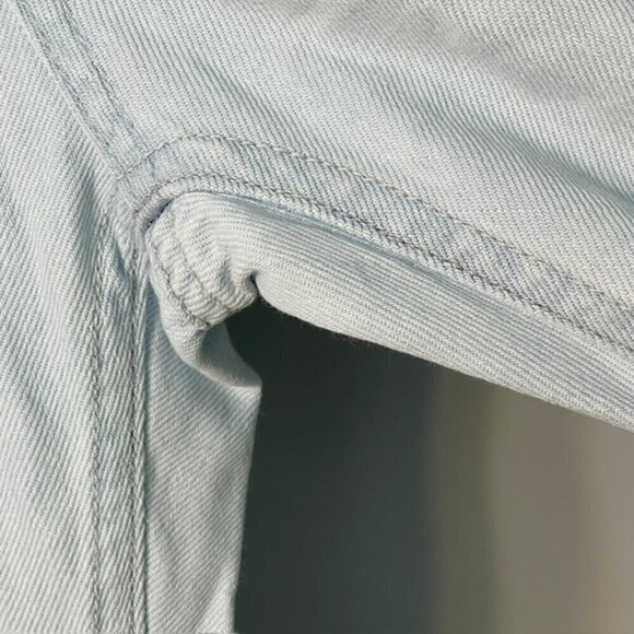 Bella Dahl Harlow 70s High Rise Flared Leg Soft Cotton ChambrayJeans Size 24 - Picture 7 of 12